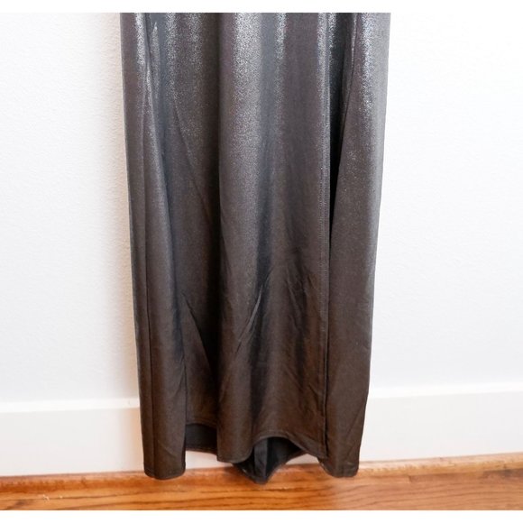 NEW Boohoo Grace Metallic Cowl Back Long Sleeve Maxi Dress, size 6 - Picture 13 of 16